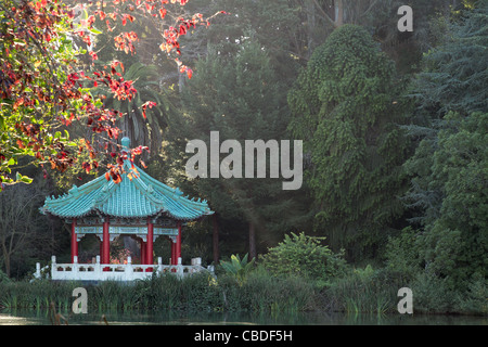 Il Padiglione Cinese a San Francisco Golden Gate Park in California Foto Stock