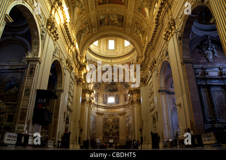 Interno della chiesa di Sant'Andrea della Valle La Chiesa di Roma, Italia Foto Stock