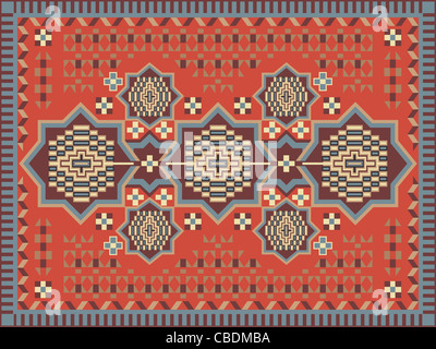 Tappeto design Foto Stock