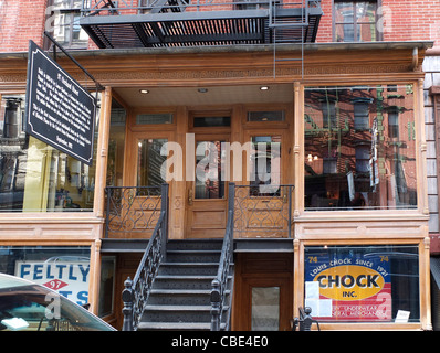 Manhattan Lower East Side Tenement Museum Foto Stock