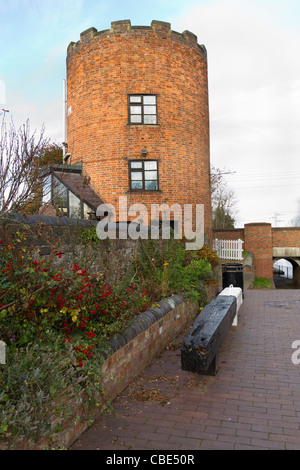 Il Roundhouse di Gailey Staffordshire Foto Stock