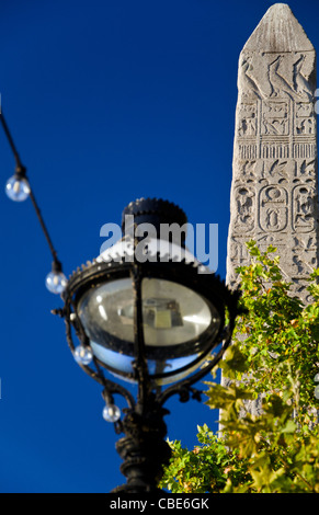 Cleopatra Needle obelisco Foto Stock