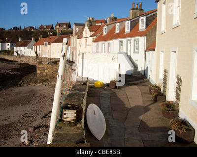 Case lungo la sponda occidentale, Pittenweem Foto Stock