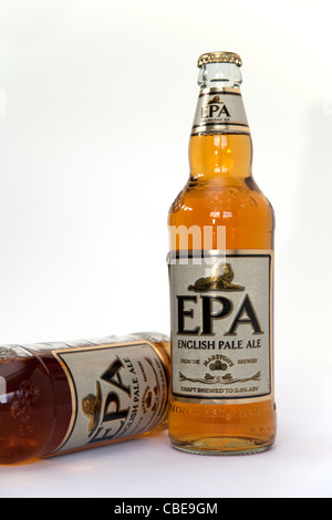 EPA (Inglese Pale Ale) britannici di birra in bottiglia dal birrificio Marstons Foto Stock