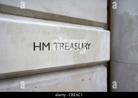 Hm treasury governo britannico edificio ufficiale di Londra Inghilterra Regno Unito Regno Unito Foto Stock