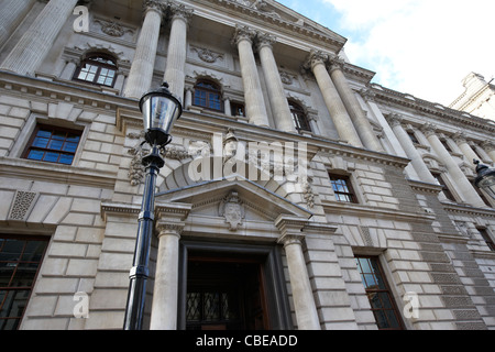 Hm revenue e doganali del governo britannico edificio ufficiale whitehall Londra Inghilterra Regno Unito Regno Unito Foto Stock