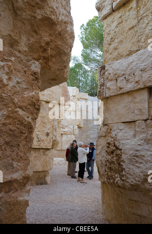 La Valle di europea. Yad Vashem - il memoriale dell'Olocausto. Gerusalemme. Israele Foto Stock