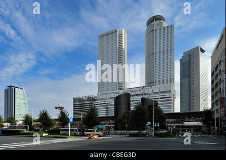 JR Central Towers, Nagoya, nella prefettura di Aichi, Giappone Foto Stock