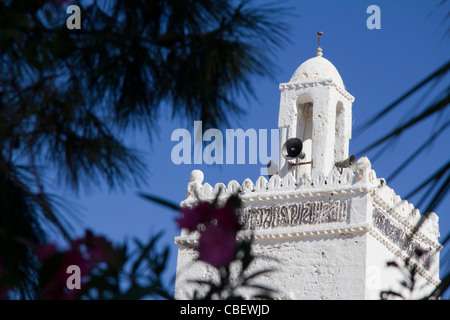 La moschea di stranieri, Houmt Souk, Djerba, Tunisi, Nord Africa Foto Stock