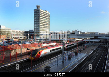 Stazione di Coventry Inghilterra Regno Unito Foto Stock