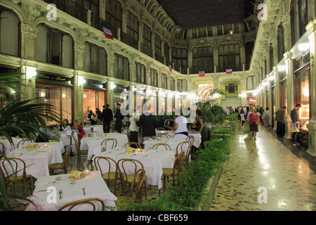 L'Italia, Piemonte, Torino, Galleria Subalpina, ristorante, Foto Stock