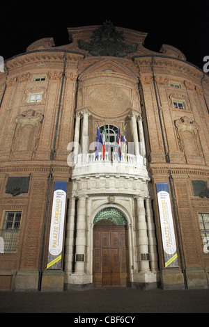 L'Italia, Piemonte, Torino, Palazzo Carignano, il palazzo, Foto Stock