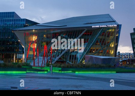 Grand Canal Theatre, Dublino, Irlanda Foto Stock