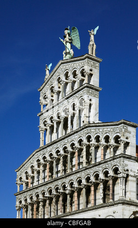 L'Italia, Toscana, Lucca, Chiesa di San Michele in Foro, Foto Stock