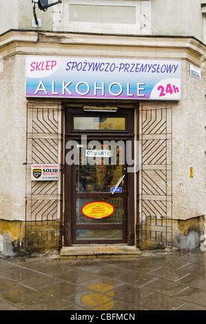 Angolo polacco shop/off archivio licenze Foto Stock