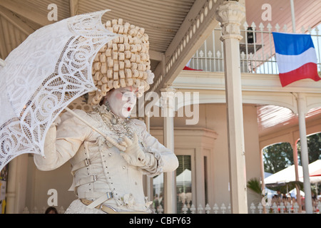 Parigi di Provenza a Como casa storica residenza a South Yarra, francese festival a Melbourne in Australia Foto Stock