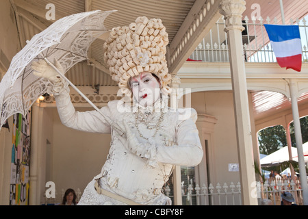 Parigi di Provenza a Como casa storica residenza a South Yarra, francese festival a Melbourne in Australia Foto Stock