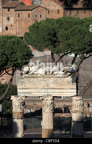 Italia Lazio Roma, Foro Romano Foto Stock