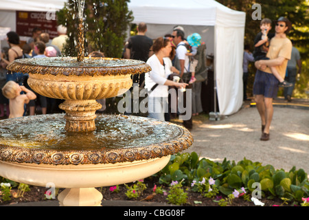 Parigi di Provenza a Como casa storica residenza a South Yarra, francese festival a Melbourne in Australia Foto Stock