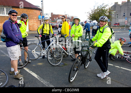 Isle of Wight Festival di ciclismo 2011. Foto di Patrick Eden ©2011 Foto Stock