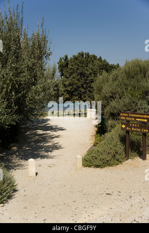 Ari Burnu cimitero di Anzac cove nell'Anzac area di Gallipoli, Turchia Foto Stock