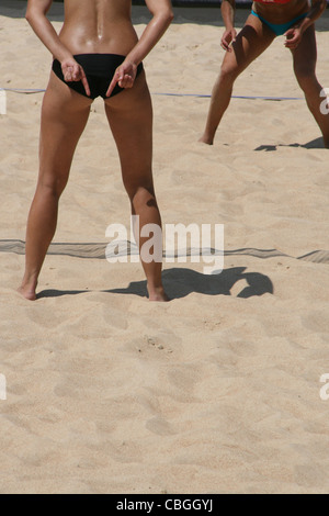 Beach volley campionati del mondo torneo nel foro Italico a Roma Italia 2011 Foto Stock