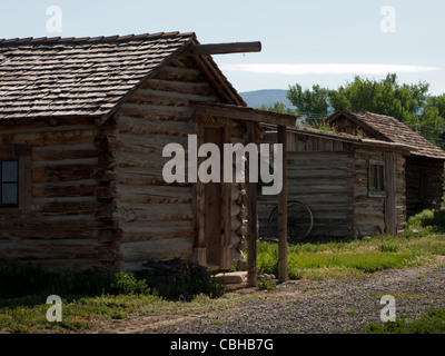 Lee Wung la lavanderia e home. Museo della montagna ad ovest in Montrose, Colorado. Foto Stock