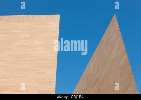 Il est angolare edificio della National Gallery of Art di Washington DC. Foto Stock