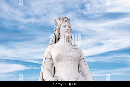 Marguerite de Provence statua, Margherita di Provenza, i Giardini di Lussemburgo, Jardins du Luxembourg, Parigi Foto Stock