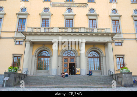 Carolina Rediviva (1841) la Biblioteca universitaria esterno Uppsala città provincia Svealand Svezia Europa