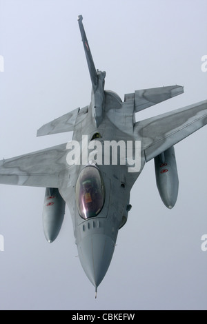 Lockheed Martin F-16 Fighting Falcon polacca della Air Force. Foto Stock