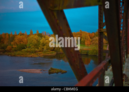 Turpein & Lez-Art, Train de la Loire in autunno Foto Stock