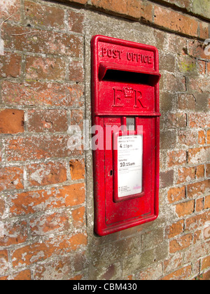 Red costruito nella casella di posta elettronica Foto Stock