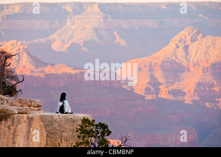 Parco Nazionale del Grand Canyon Arizona Foto Stock