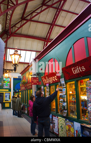 Victorian Mercato coperto, arcade, Inverness, Highland Regione, Scozia Foto Stock