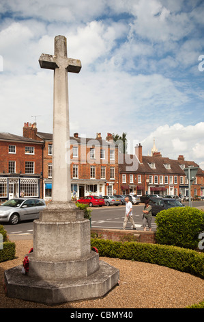 Regno Unito, Inghilterra, Bedfordshire, Woburn, memoriale di guerra Foto Stock