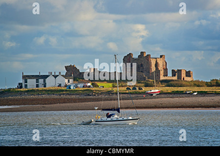 Piel isola da Roa Island, Barrow-in-forno, Cumbria, Inghilterra Foto Stock