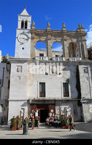 Palazzo del Sedile dei Nobili, piazza Mercantile, Bari vecchia, Puglia, Puglia, Italia, Italia, Italie, Mare Adriatico, Europa Foto Stock