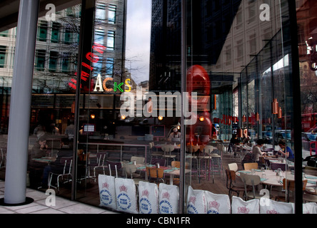 Union Jack, Jamie Oliver's nuovo ristorante a Holborn, Londra Foto Stock