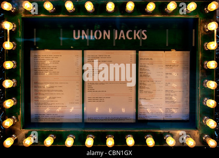 Union Jack, Jamie Oliver's nuovo ristorante a Holborn, Londra Foto Stock