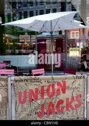 Union Jack, Jamie Oliver's nuovo ristorante a Holborn, Londra Foto Stock