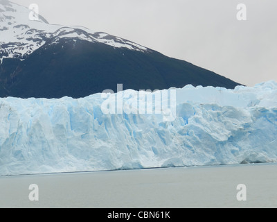 Argentina. La Patagonia. Close-up di un ghiacciaio della Tierra del Fuego Foto Stock