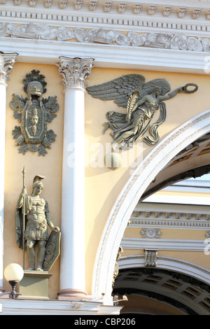 Arco di generale il personale è a San Pietroburgo, Russia Foto Stock