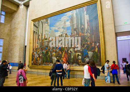 Museo del Louvre Parigi Francia Foto Stock