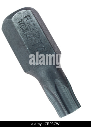 Chiave torx misura T60 con azionamento esagonale Foto Stock