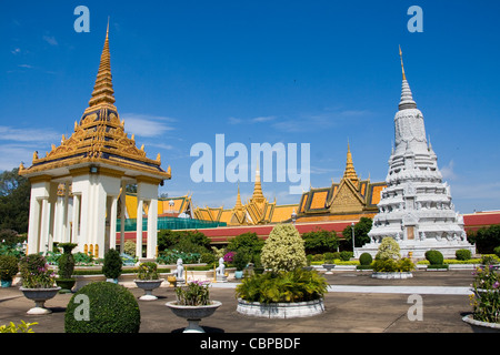 Royal Palace in Phnom Penh Cambogia Foto Stock