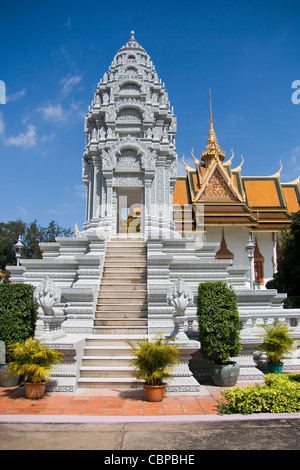 Royal Palace in Phnom Penh Cambogia Foto Stock