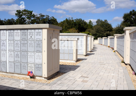 Florida Cimitero nazionale nell'Withlacoochee la Foresta di Stato di Florida USA Foto Stock