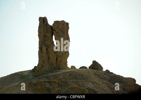 I resti di un antico tempio presso il luogo di nascita di Abramo, Borsippa, Iraq Foto Stock