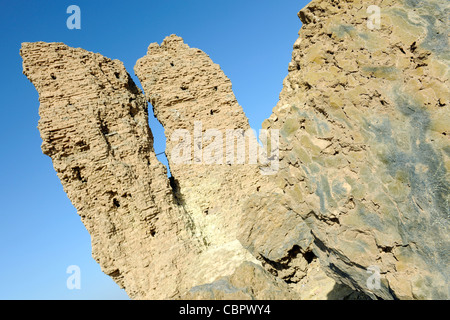 I resti di un antico tempio presso il luogo di nascita di Abramo, Borsippa, Iraq Foto Stock